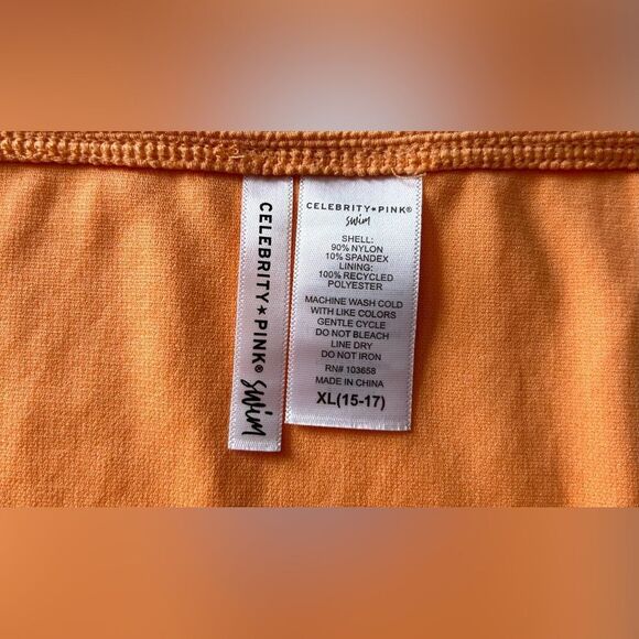 NWT … CELEBRITY PINK SWIM “Size: XL - (15-17)” Swimsuit - Picture 8 of 9